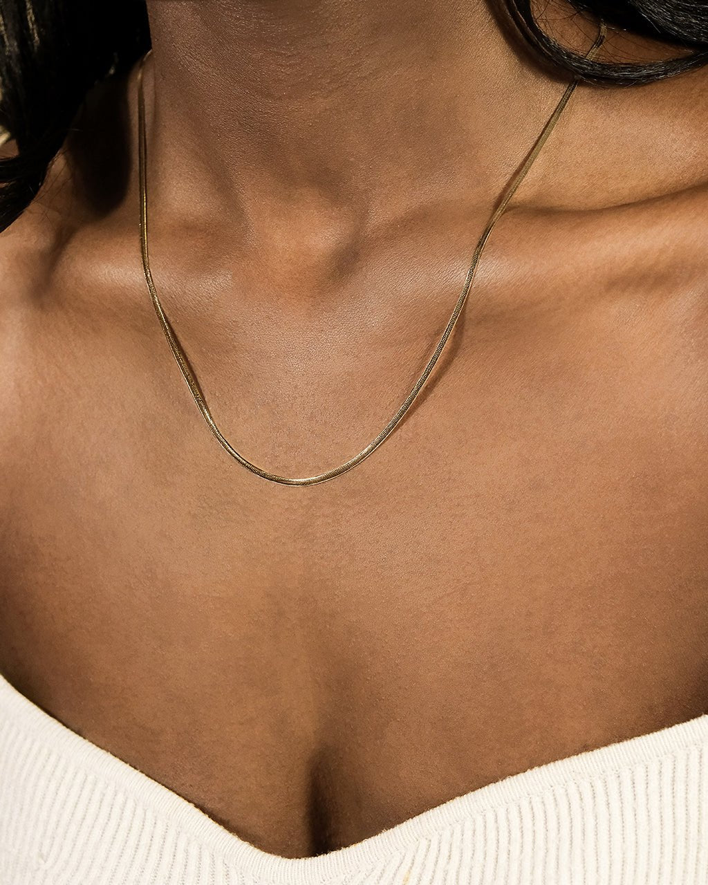 Sterling Silver Herringbone Chain - Sterling Forever