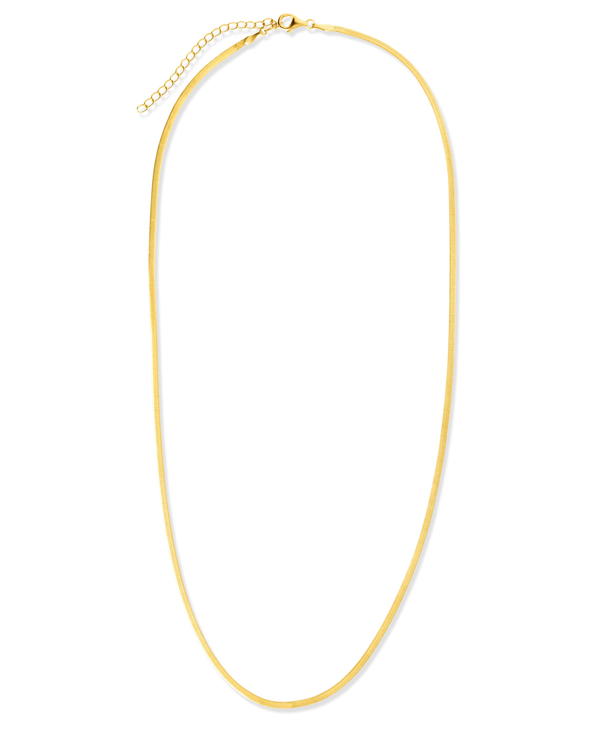 Sterling Silver Herringbone Chain - Sterling Forever