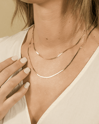 Sterling Silver Herringbone Chain - Sterling Forever