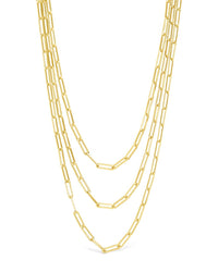 Sterling Silver Paperclip Chain Necklace - Sterling Forever