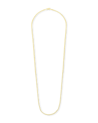Sterling Silver Basia Dainty Beaded Chain Necklace - Sterling Forever