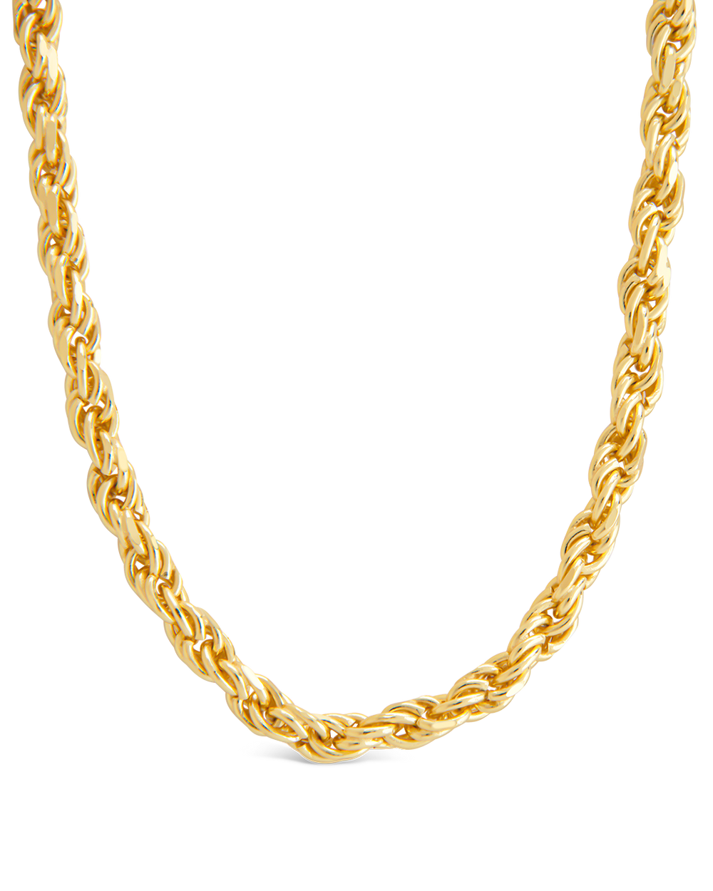 Sterling Silver Belen Dainty Rope Chain Necklace