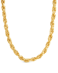 Sterling Silver Belen Dainty Rope Chain Necklace - Sterling Forever
