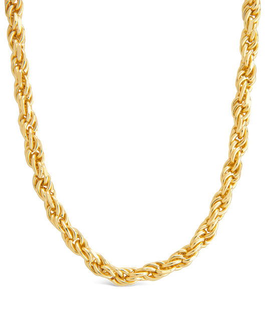 Sterling Silver Belen Dainty Rope Chain Necklace