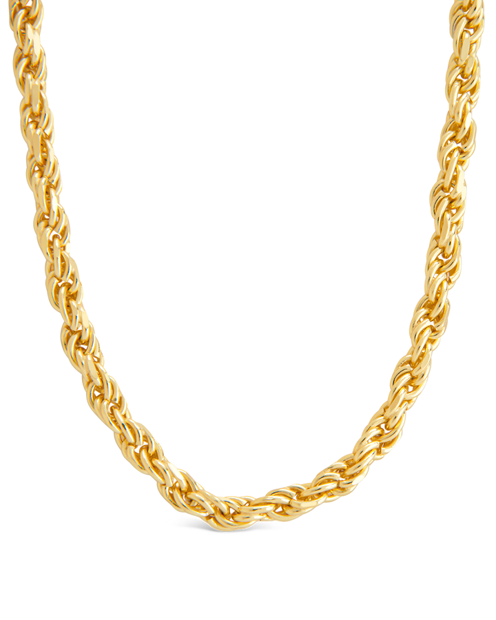 Sterling Silver Belen Dainty Rope Chain Necklace