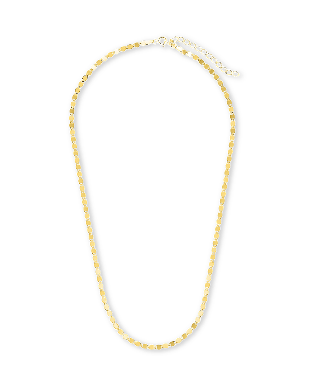 Sterling Silver Estela Confetti Chain Necklace - Sterling Forever