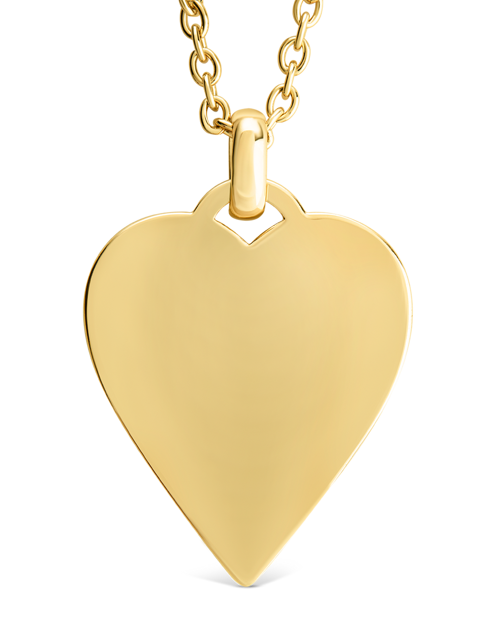 Rita Polished Heart Statement Necklace