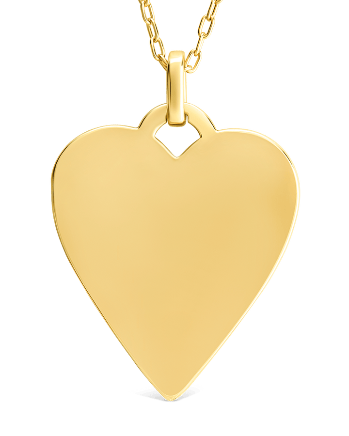 Rita Polished Heart Statement Necklace