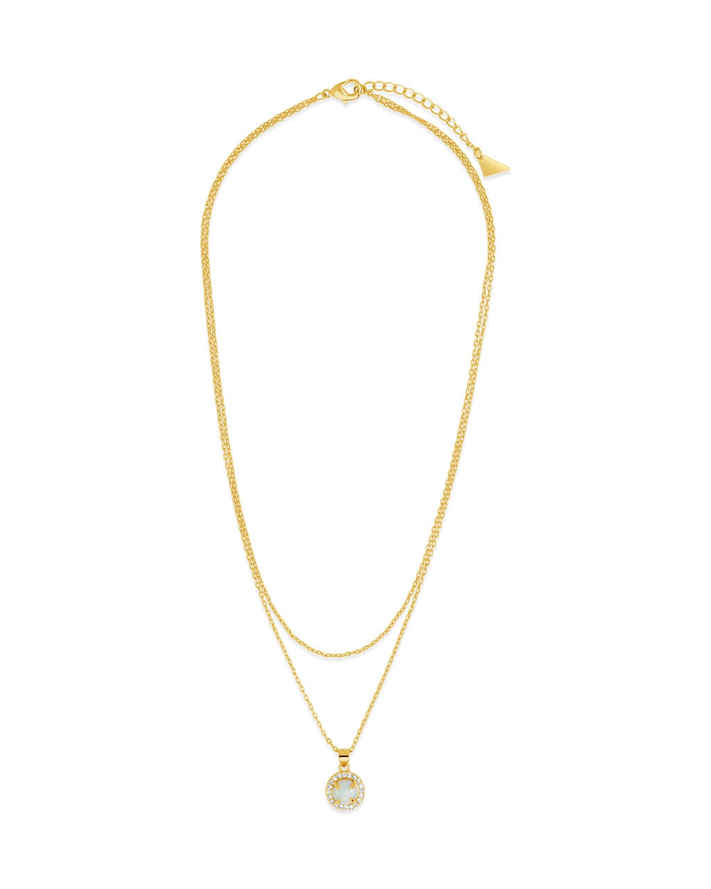 Fabienne Layered Necklace Necklace Sterling Forever 