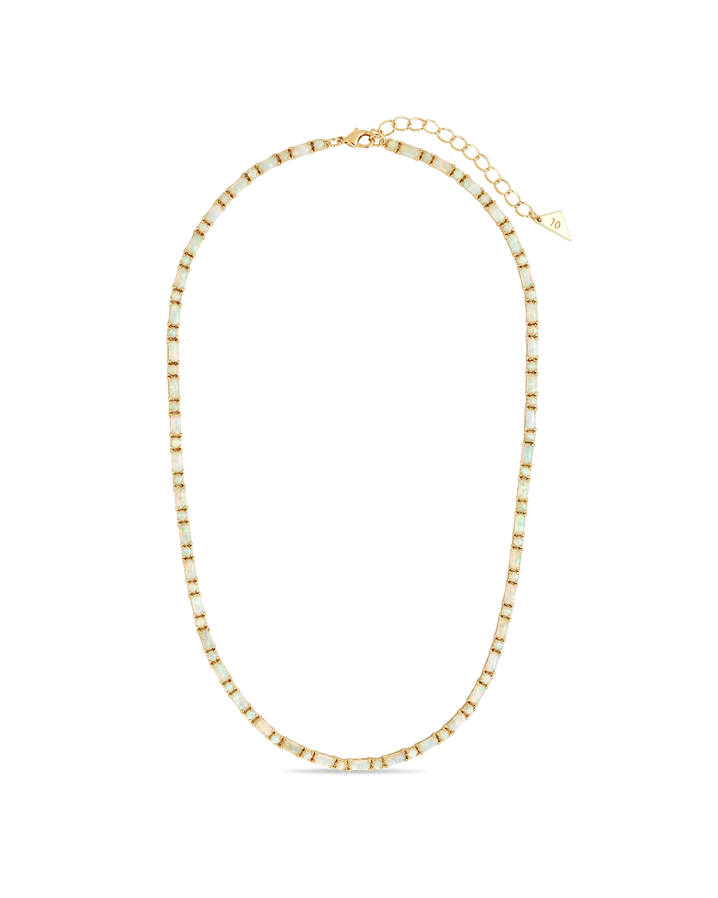 Georgia Opal Tennis Necklace