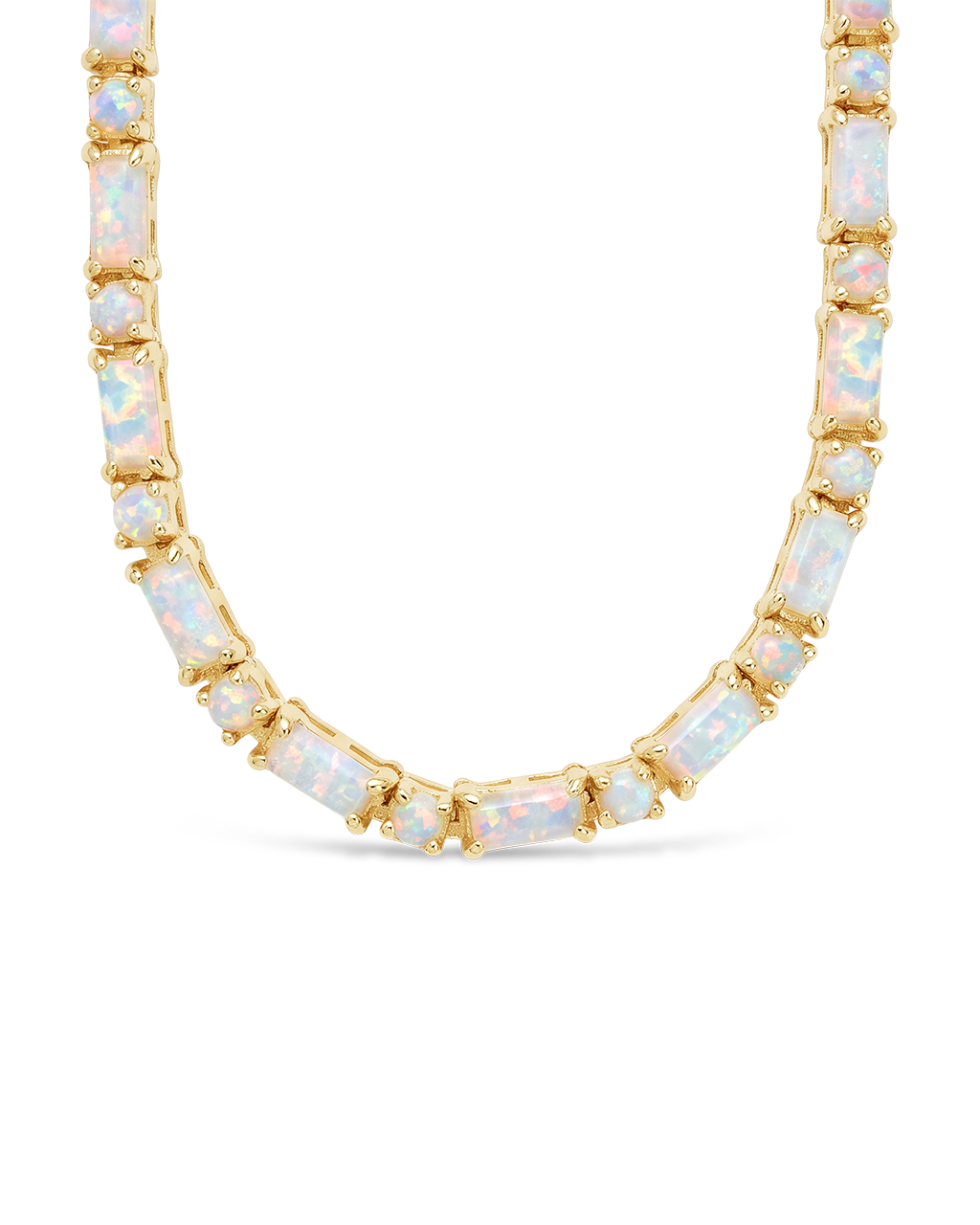 Georgia Opal Tennis Necklace