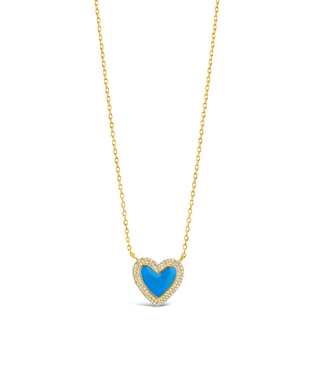 Gwen Heart Pendant Necklace Sterling Forever 