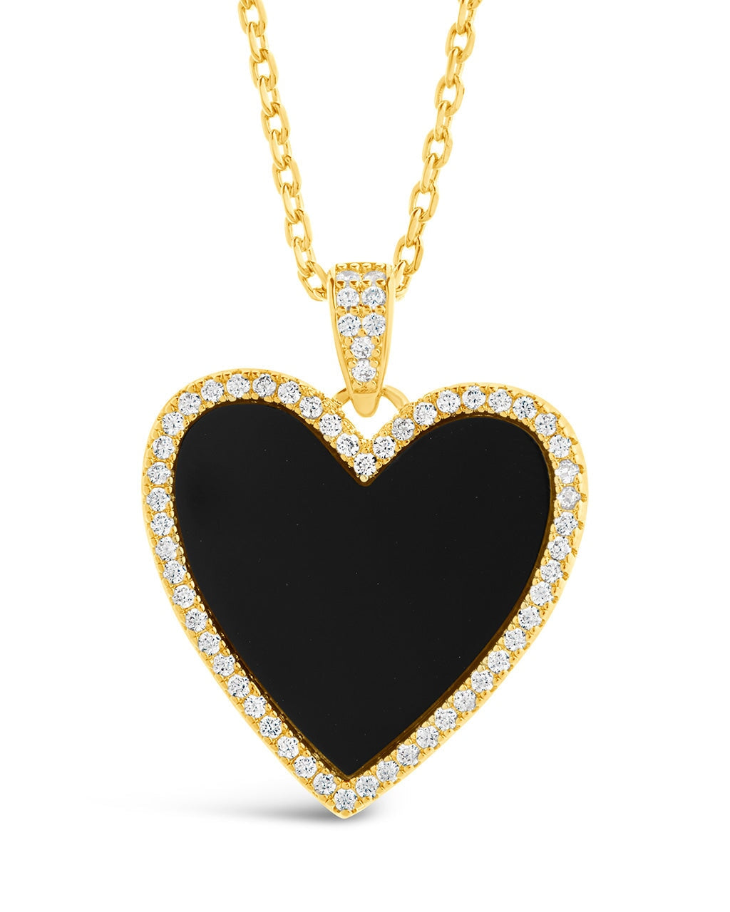 Tara Heart Pendant Necklace Sterling Forever Gold 