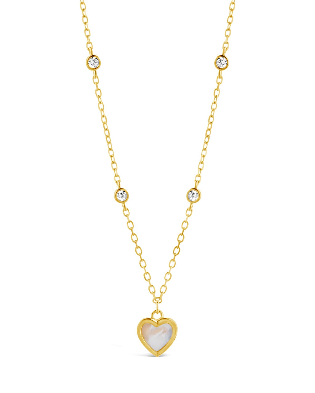 Juliet Station Necklace Necklace Sterling Forever Gold 