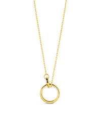 Mishel Mother of Pearl Interlocking Circles Pendant Necklace - Sterling Forever