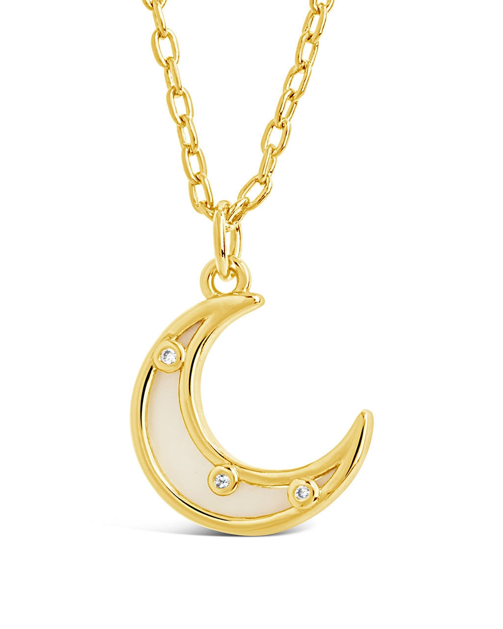 Nuria Pendant Necklace Sterling Forever Gold 