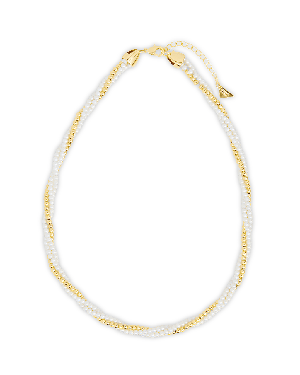 Patti Twisted Pearl Necklace - Sterling Forever