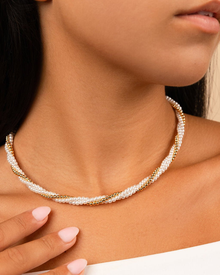 Patti Twisted Pearl Necklace