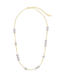 Pearl Beaded Layer Necklace
