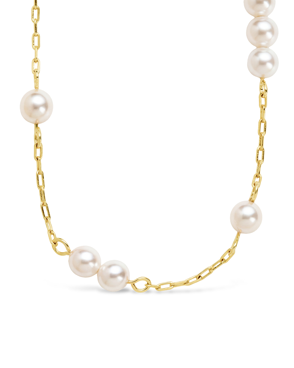 Pearl Beaded Layer Necklace