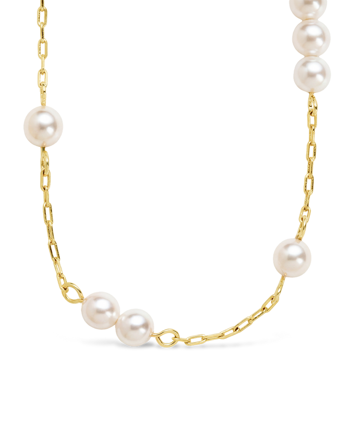 Pearl Beaded Layer Necklace