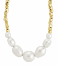Pearl Beaded Collar Necklace