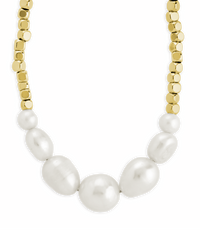 Pearl Beaded Collar Necklace