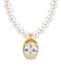 Luma Pearl Layer Necklace - Sterling Forever