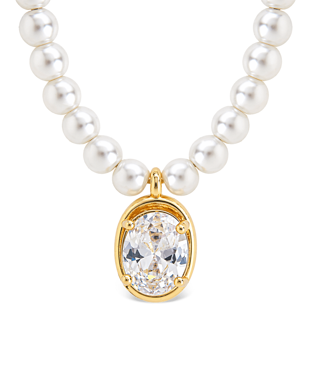 Luma Pearl Layer Necklace - Sterling Forever