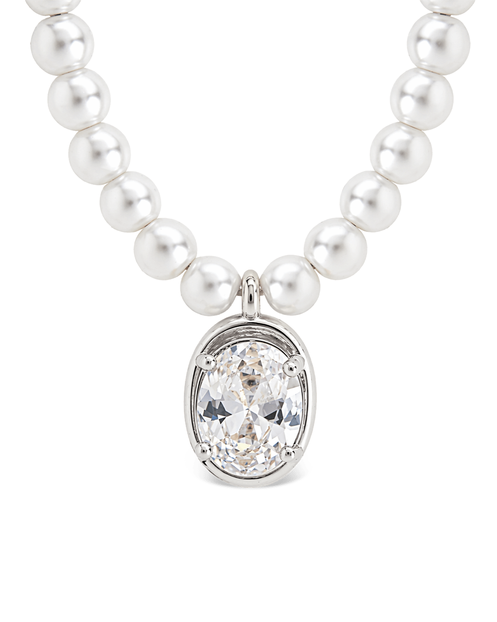 Luma Pearl Layer Necklace - Sterling Forever