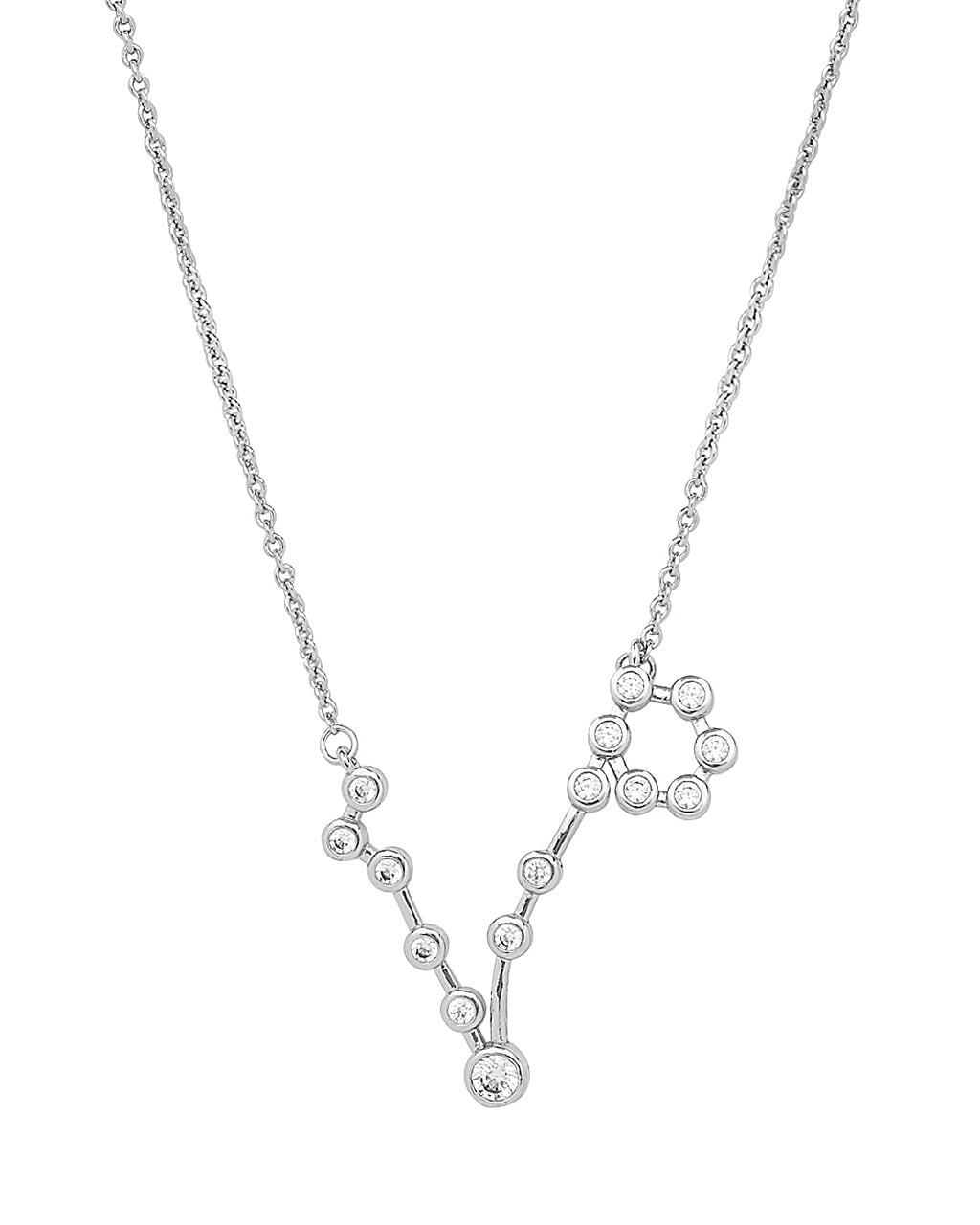 'When Stars Align' Constellation Necklace Necklace Sterling Forever Silver Pisces (Feb 19 - Mar 20) 