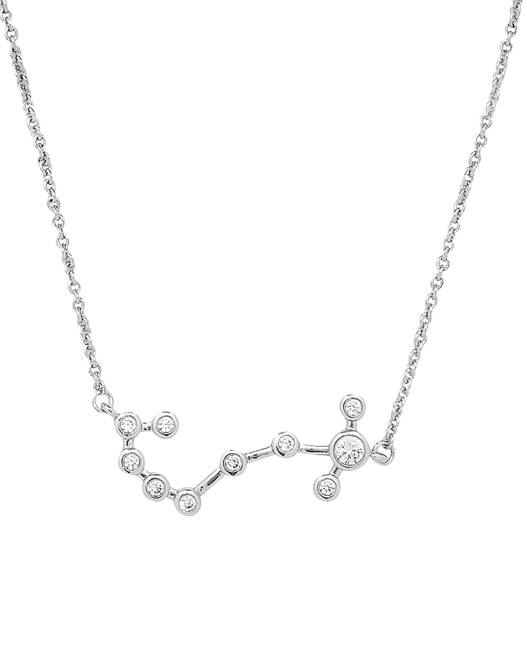 'When Stars Align' Constellation Necklace Necklace Sterling Forever Silver Scorpio (Oct 23 - Nov 21) 