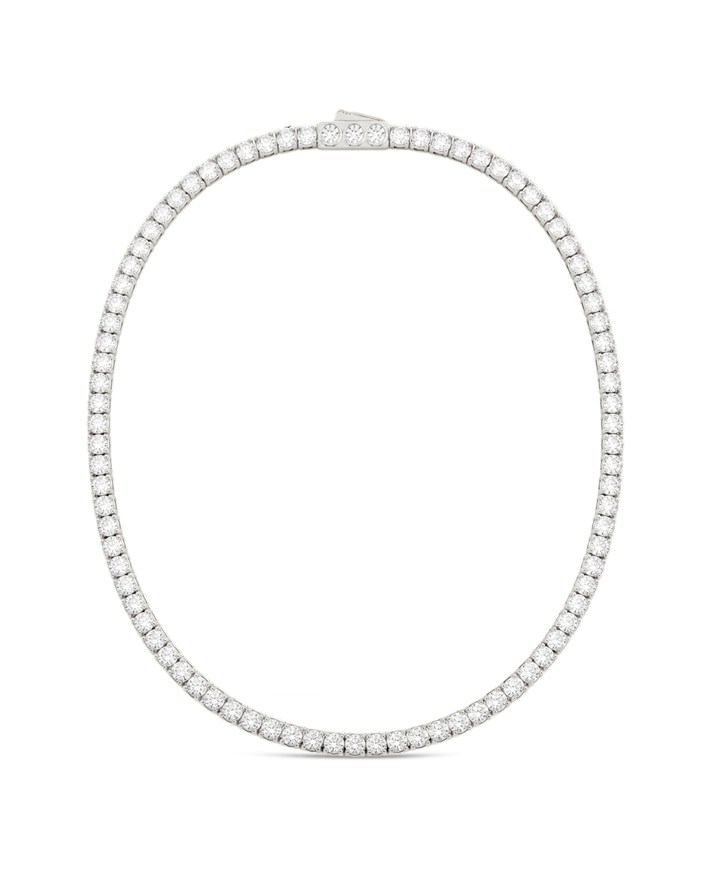Cecil CZ Tennis Necklace