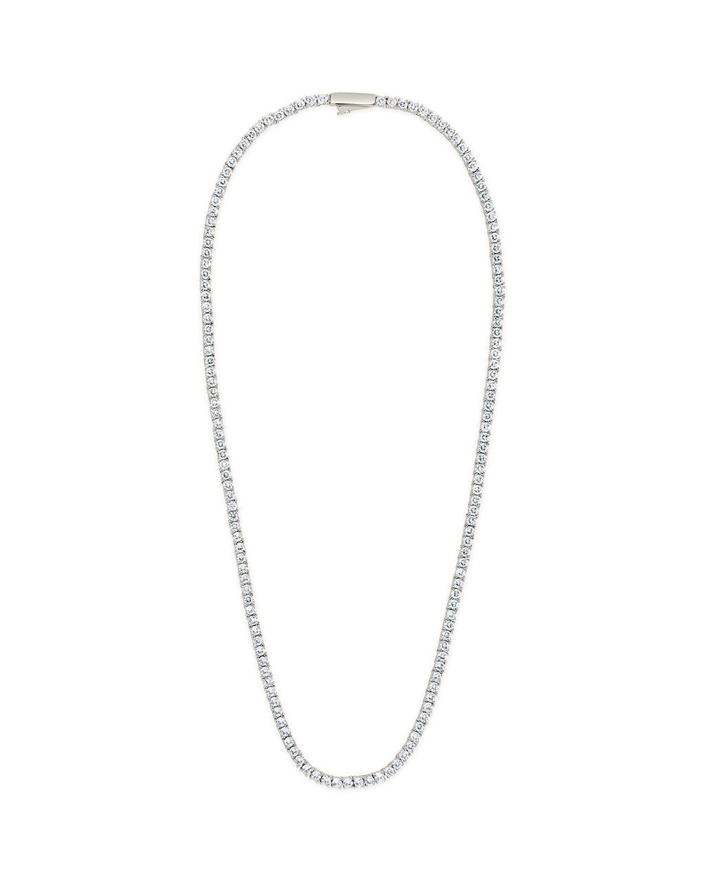 Cecil CZ Tennis Necklace - Sterling Forever