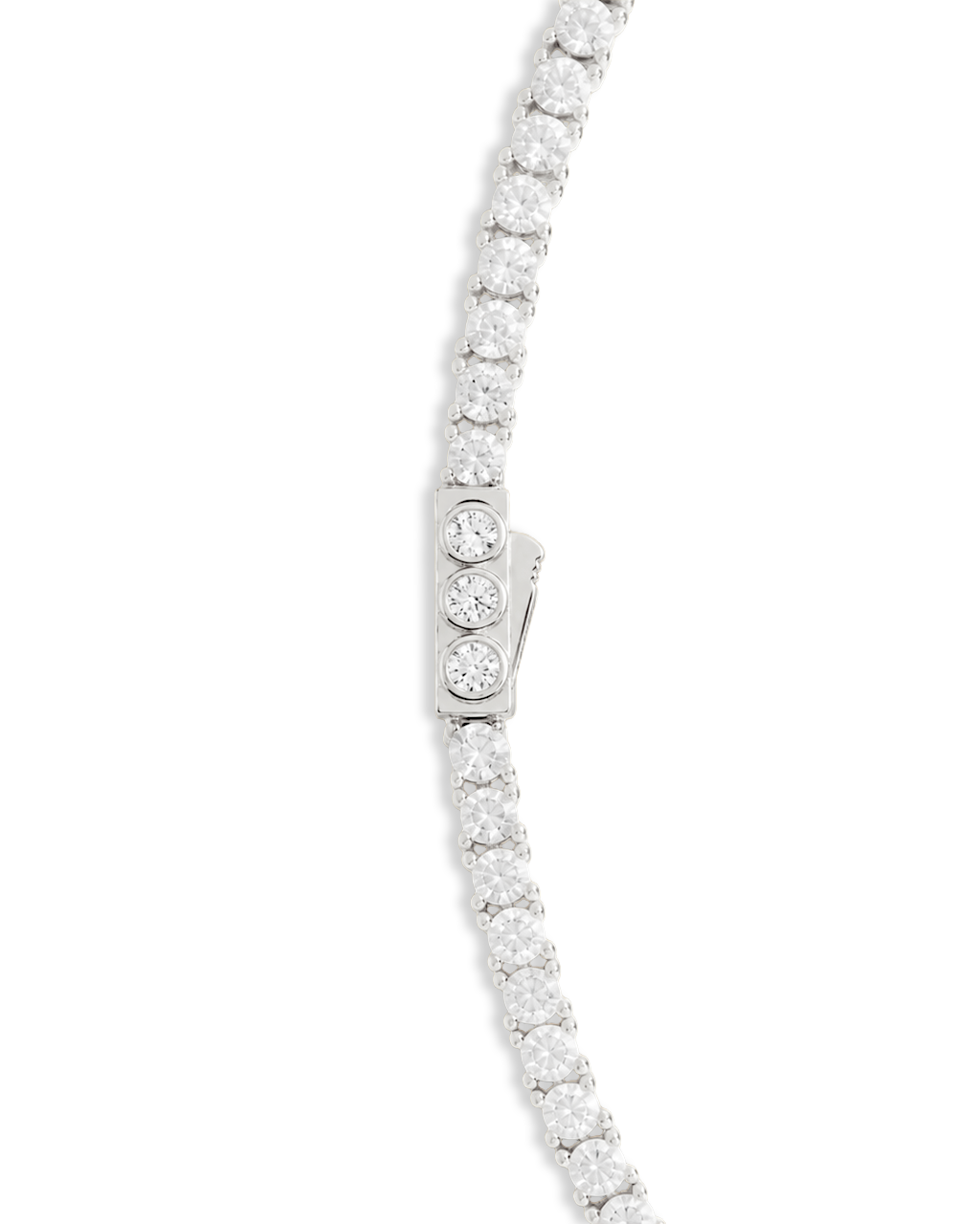 Cecil CZ Tennis Necklace
