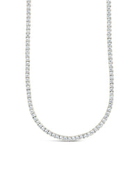 Cecil CZ Tennis Necklace - Sterling Forever