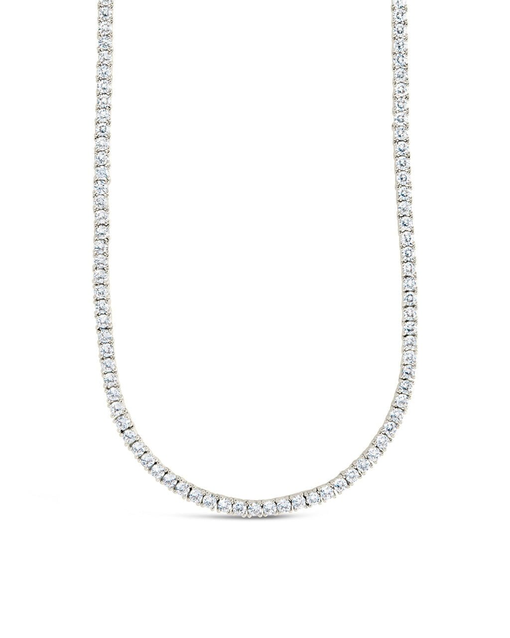 Cecil CZ Tennis Necklace - Sterling Forever