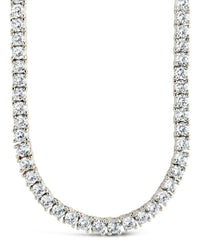 Cecil CZ Tennis Necklace - Sterling Forever