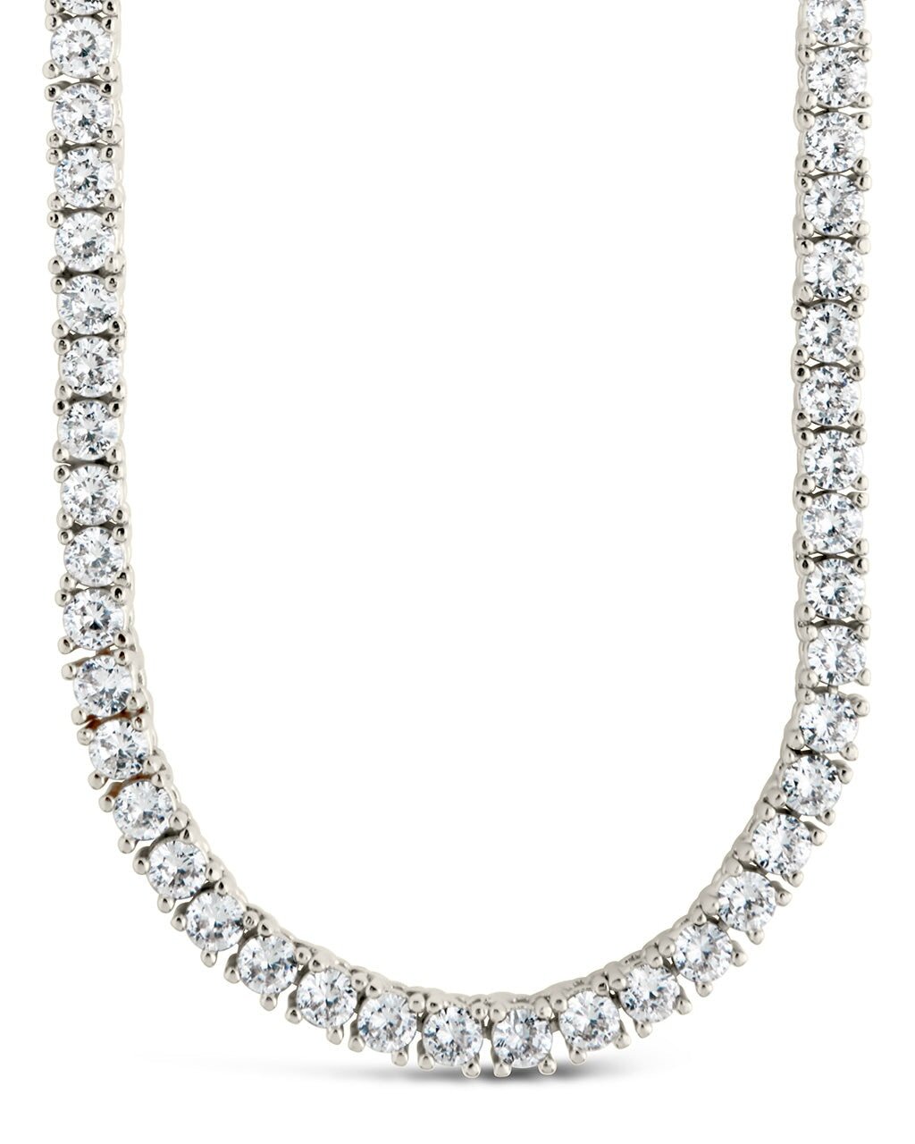 Cecil CZ Tennis Necklace - Sterling Forever