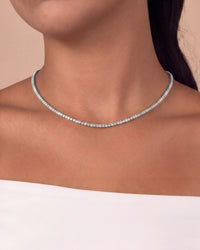 Cecil CZ Tennis Necklace