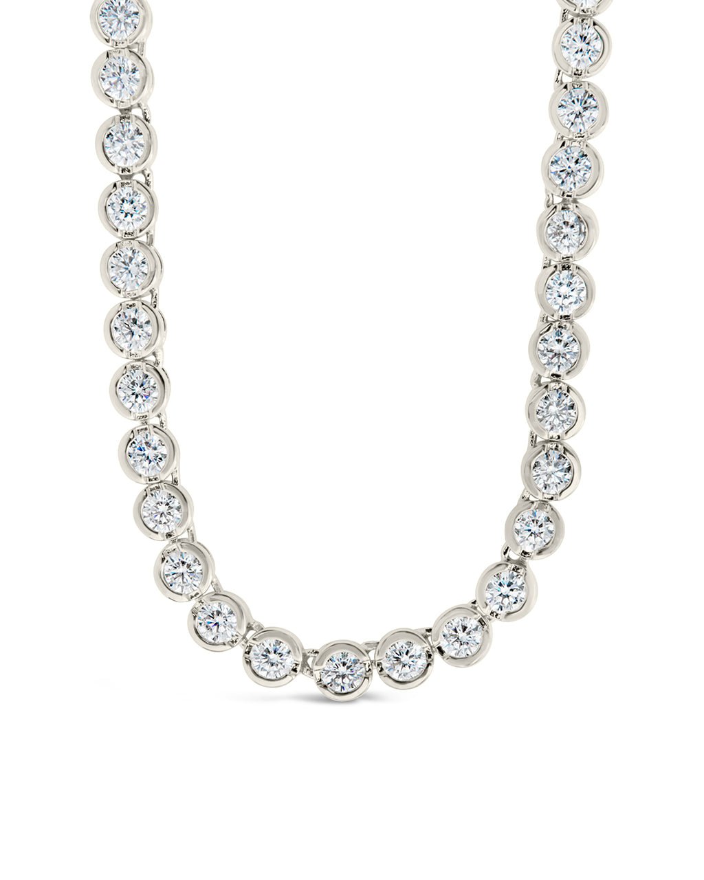 Helene CZ Tennis 3 Piece Bundle - Rhodium Plated