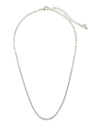 Dani Chain & CZ Tennis Necklace - Sterling Forever