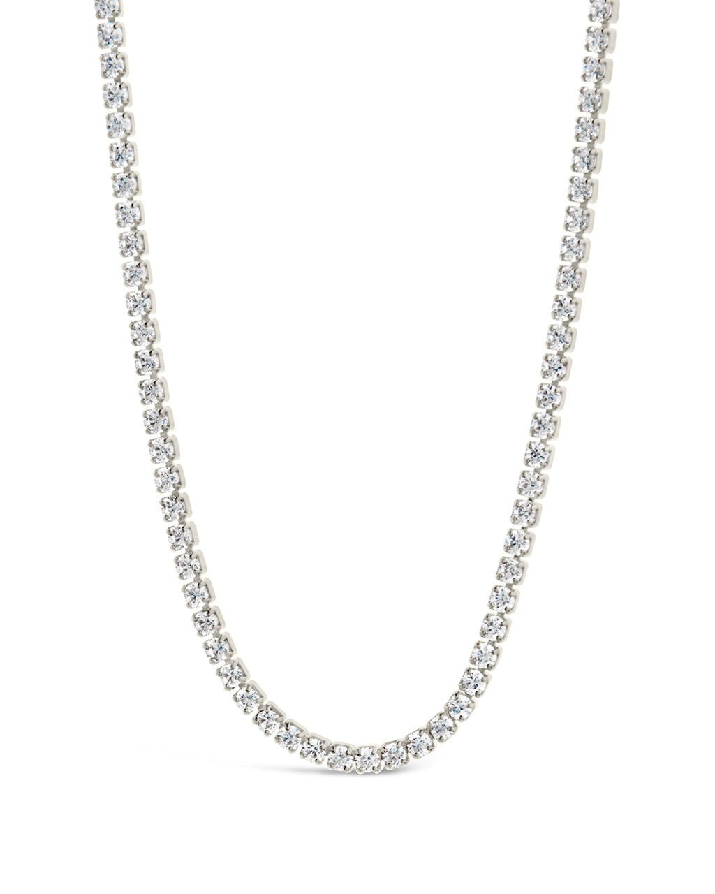 Dani Chain & CZ Tennis Necklace - Sterling Forever