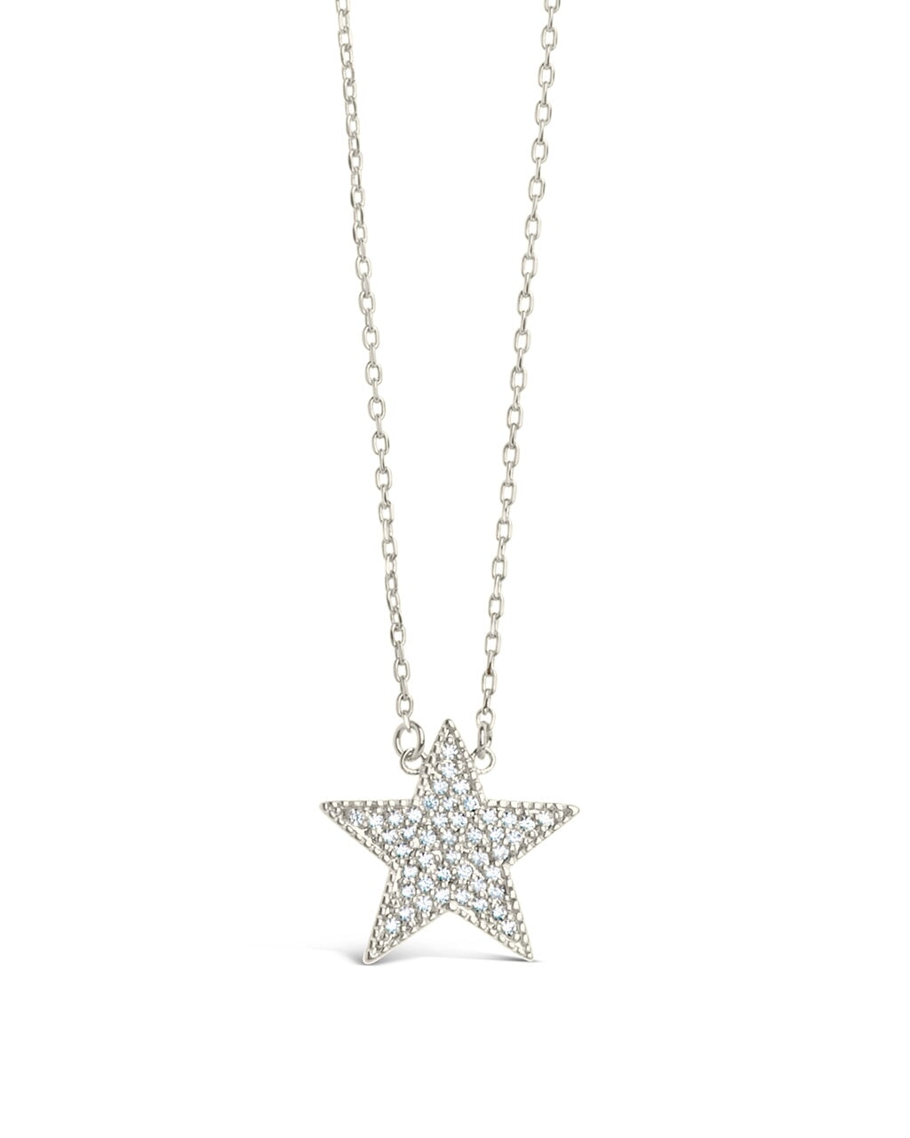 Everyday Cubic Zirconia Star Pendant Necklace – Sterling Forever