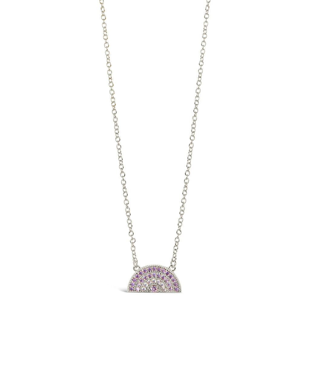 Rainbow CZ Pendant Necklace Necklace Sterling Forever 