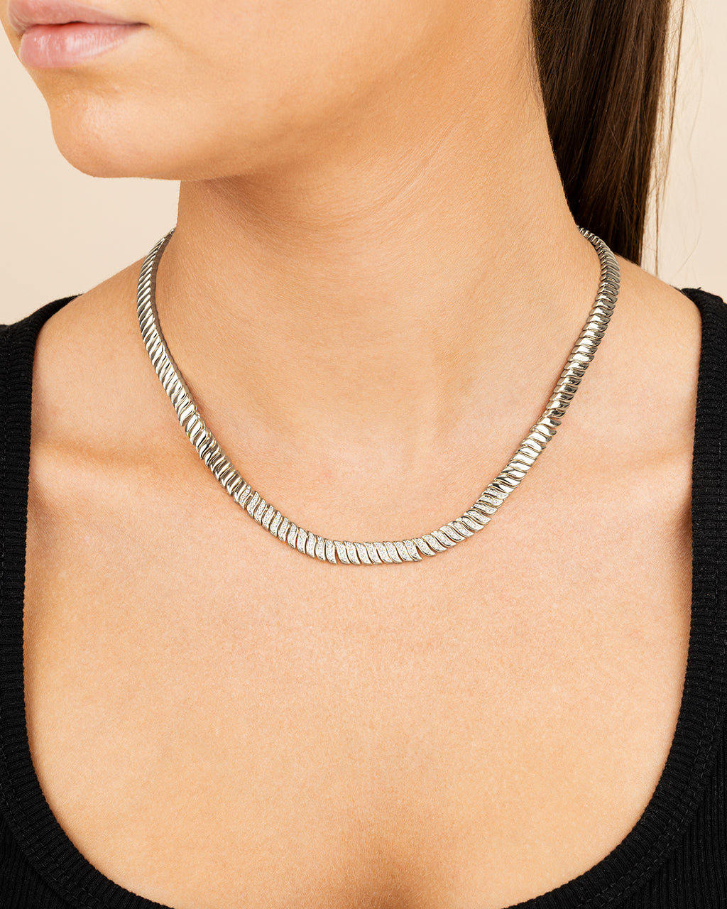 Arabella CZ Chain Necklace