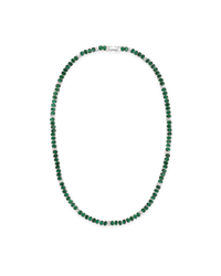 Ace Oval CZ Tennis Necklace