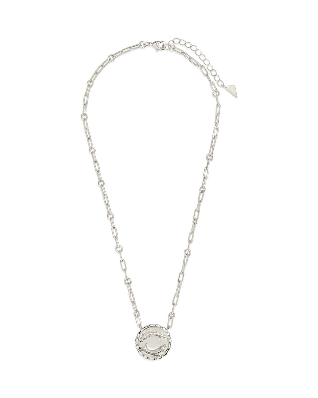 Bold Link Zodiac Necklace Necklace Sterling Forever 