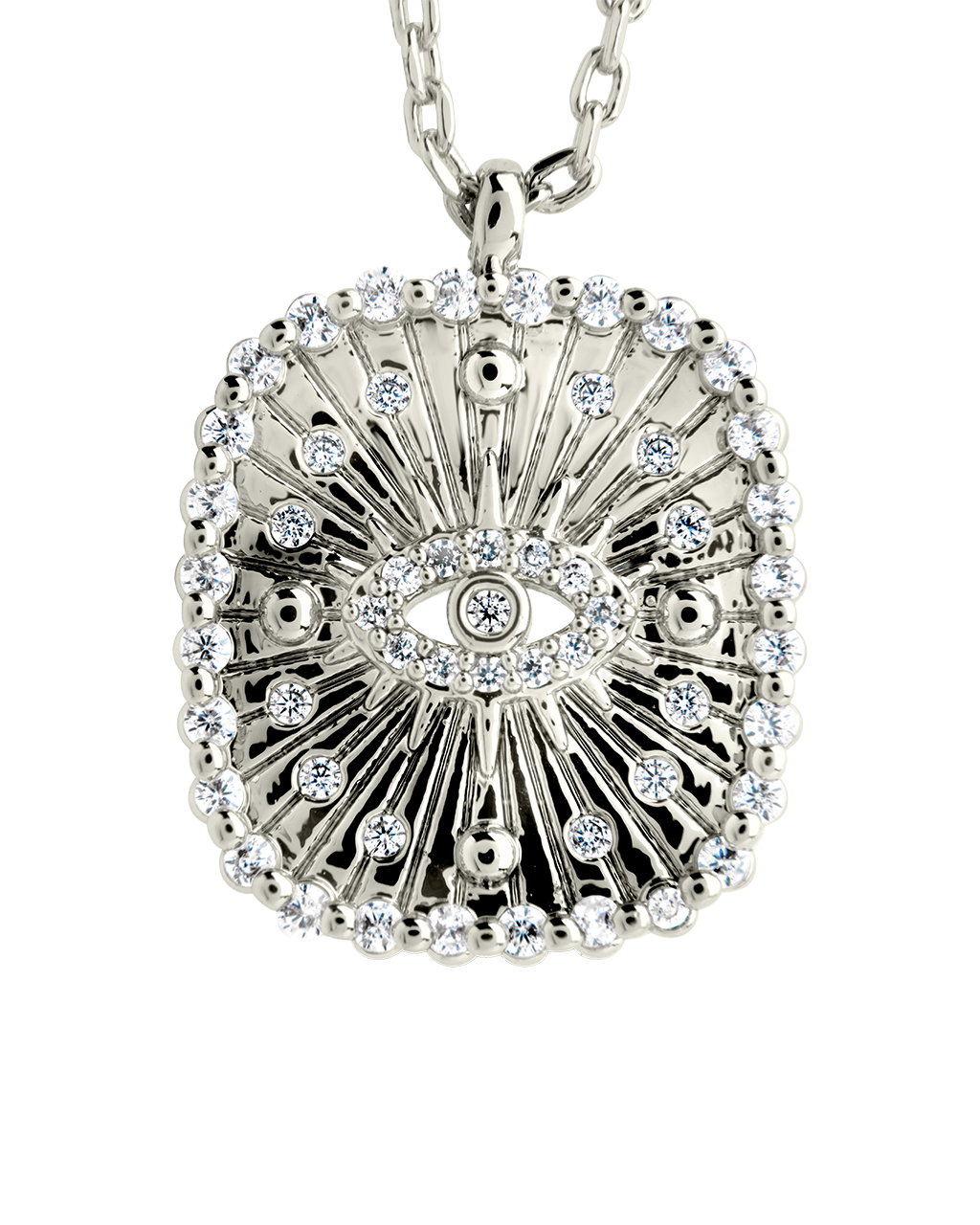 Lyla Evil Eye Pendant Necklace