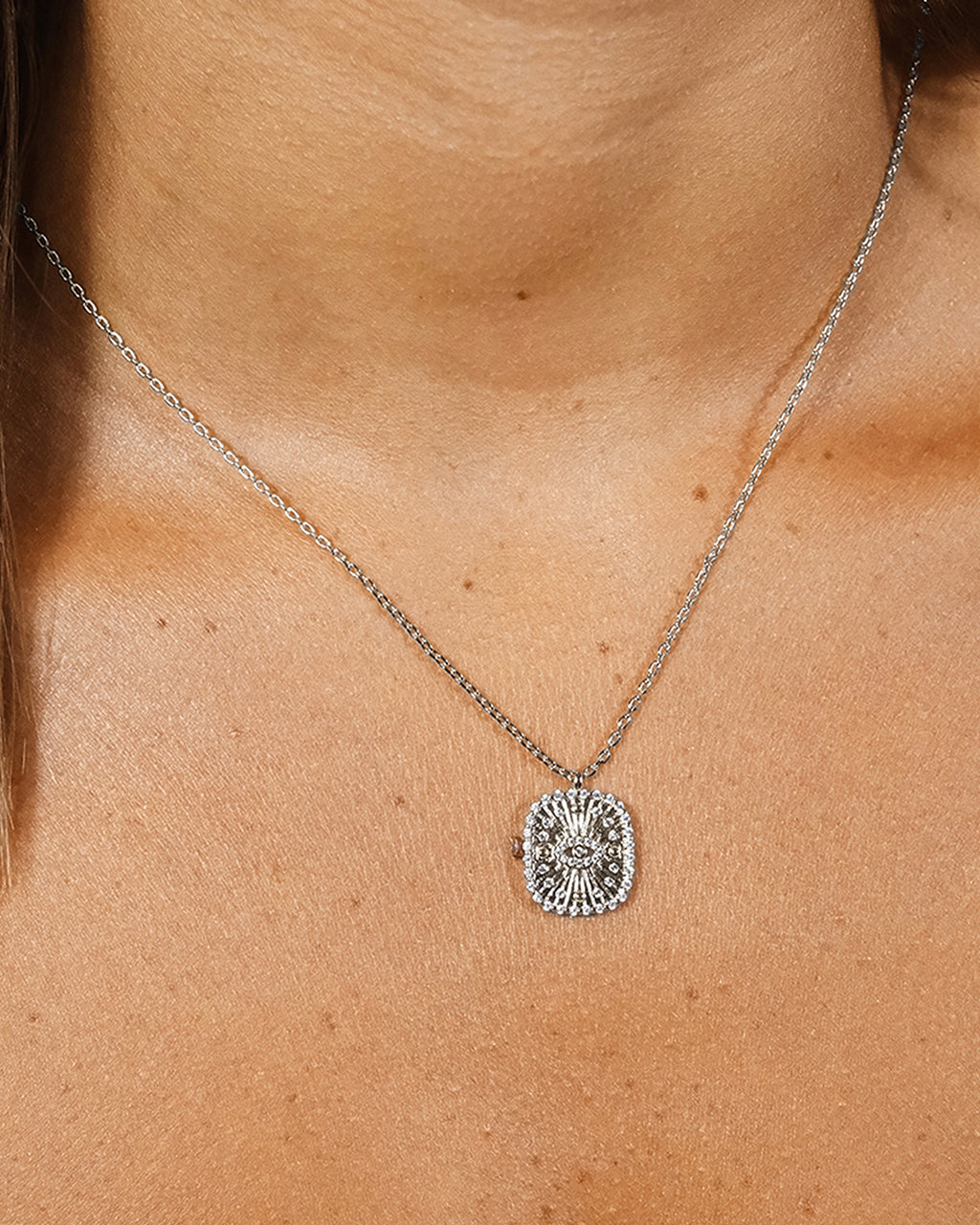 Lyla Evil Eye Pendant Necklace